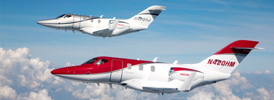 Le HondaJet en phase finale de tests en vol