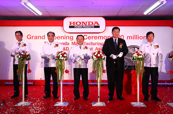 Honda célèbre les 20 millions d’unités d’équipement fabriquées dans son usine de production en Thailande