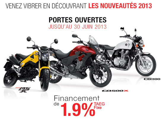Portes ouvertes jusqu’au 30 juin 2013